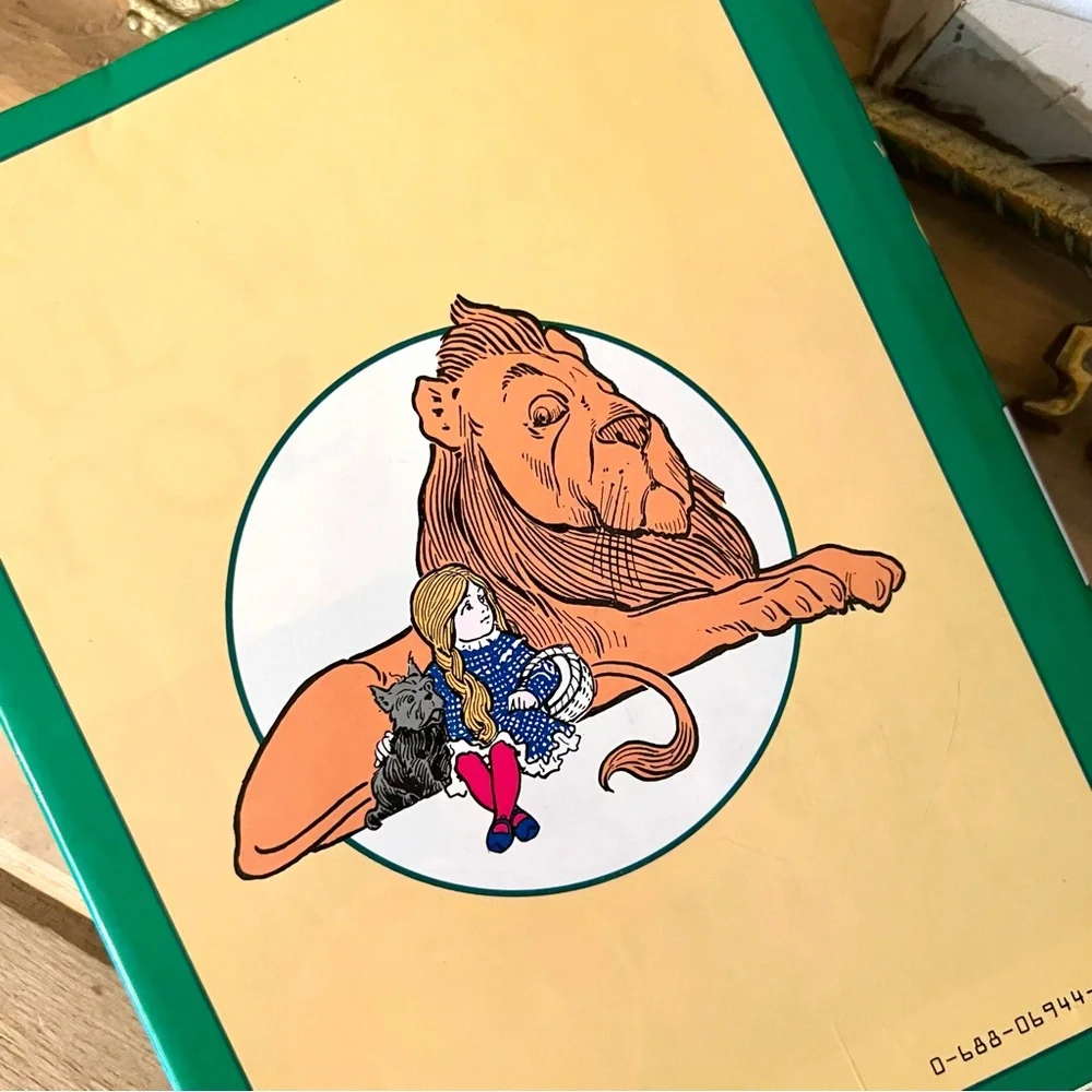 Vinegar Wonderful Wizard of Oz-L.Frank Baum Houghton Mifflin Reading Hardcover